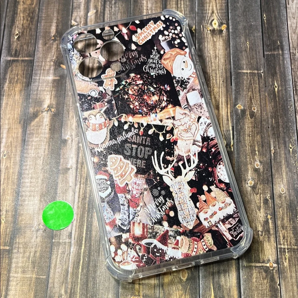 5for$10 Gingerbread Christmas Holiday Collage iPhone 12 Pro Max Phone Case
